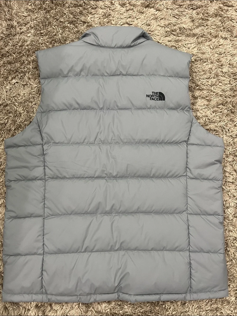 The North Face Men’s Light Gray Puffer Vest
